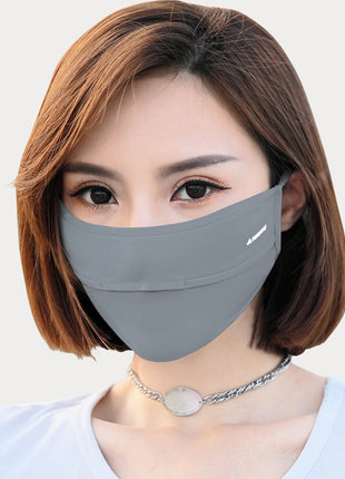 Glacier Gray Sun Protection UV Face Mask