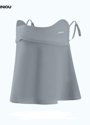 Glacier Grey Anniou UPF 50+ Anti UV Dust Face Cover 
