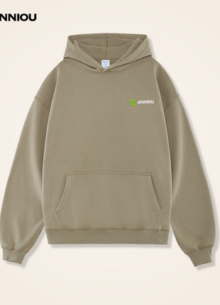 Green Men's 380g Heavyweight Pullover Hoodies