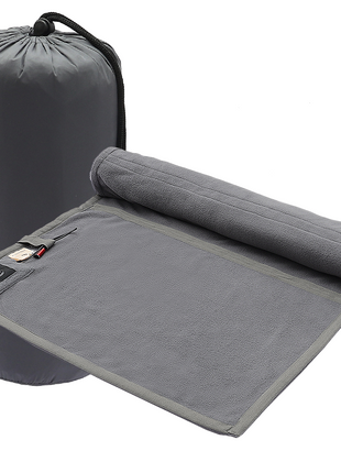 Grey Multifunctional Double-layer Heated Pad