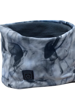 Grey Outdoor Polar Fleece Neck Heated Scarfs