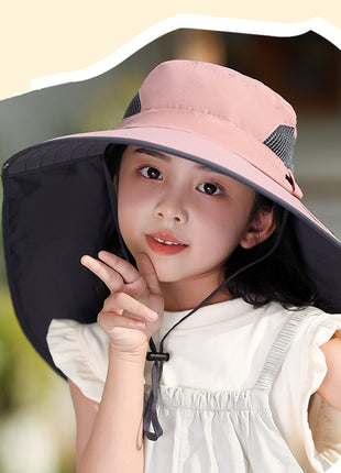 Kids Outdoor Upf50+ Sun Hat