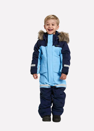 Kids Sky Blue Waterproof Snowsuit
