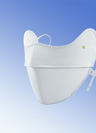 Light Grey Original Yarn Eye Corner Protection Sunscreen Facemask