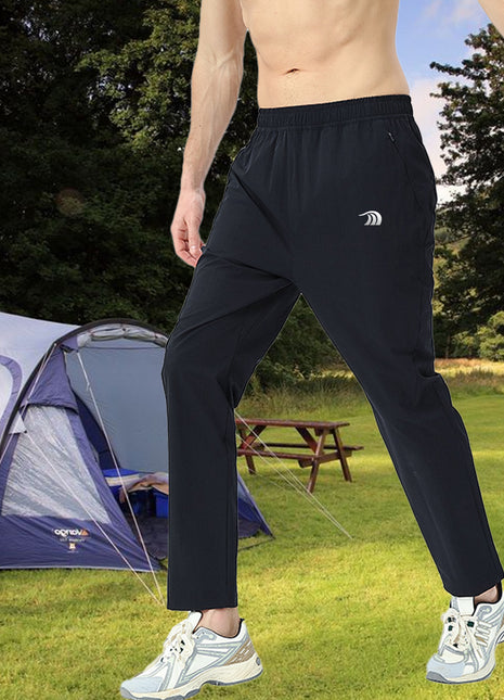 Men's Elastic Waistband Casual Jogging Pants