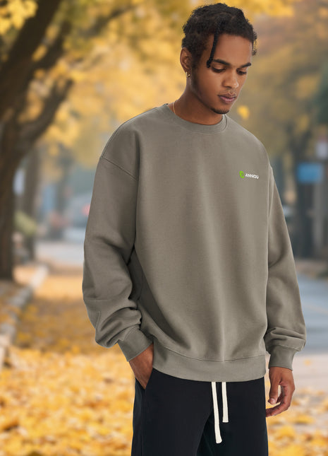 Men's Heavy Weight Crewneck Dropped Shoulder Sweatshirt