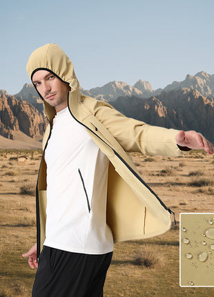 Men's Waterproof Hooded Jacket