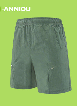 Men's Oliver Green Stretch Quick-drying Running Shorts
