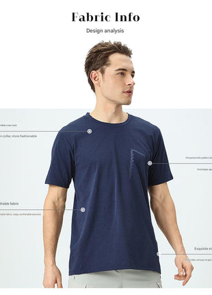 Men's Running Polyester Tops Features