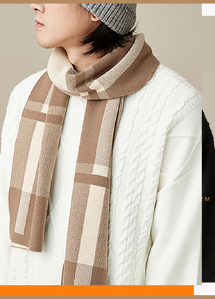 Men‘s Windproof Thermal Scarves