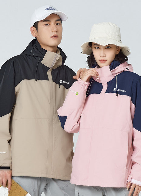 Custom Outdoor 3-in-1  Windproof Fleece Jackets