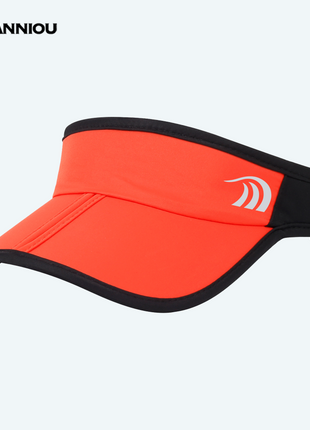 Outdoor Orange Foldable Sun Protection Visor