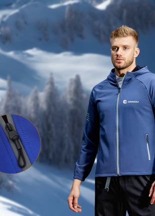 Outdoor Windproof Zipper Soft Shell Jacket