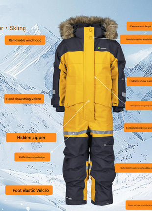 Overalls Ski Suit Kids Outdoor 