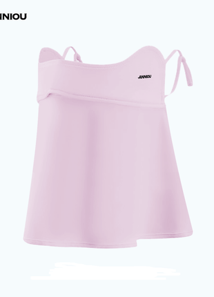 Pink Anniou UPF 50+ Anti UV Dust Face Cover 