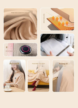 Portable Multi-function Electric Blanket Funtion Instruction