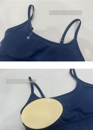 Removable Breast Pad Sports Bra