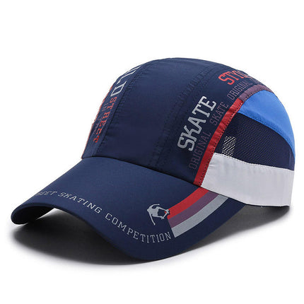 Custom Logo Summer Women Men Outdoor Windproof Baseball Cap Sports Quick Dry Golf Sunscreen Cap Manufacturer