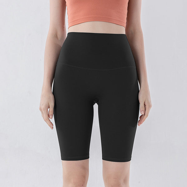 Cycling Yoga Pants Women's Summer Quick dry Hip Lift Fitness Pants High-waisted Breathable Yoga Five Point Sports Shorts
