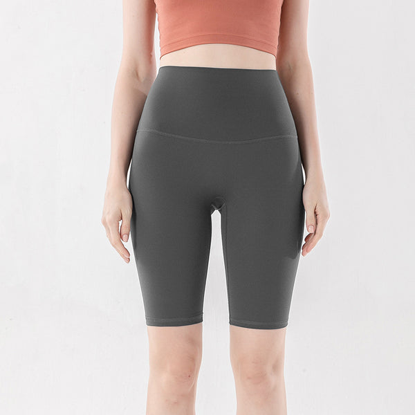 Cycling Yoga Pants Women's Summer Quick dry Hip Lift Fitness Pants High-waisted Breathable Yoga Five Point Sports Shorts
