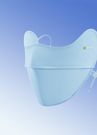 Sky Blue Original Yarn Eye Corner Protection Sunscreen Facemask