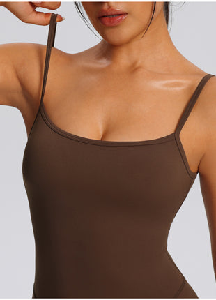 Sports Bodysuit with Adjustable Straps