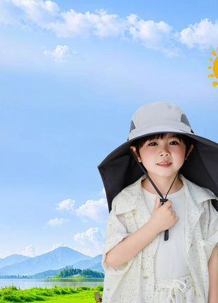 Summer Outdoor Kids UV Block Hat 