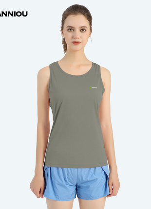 Summer Women's Plant Ash Quick-drying Sports Vest