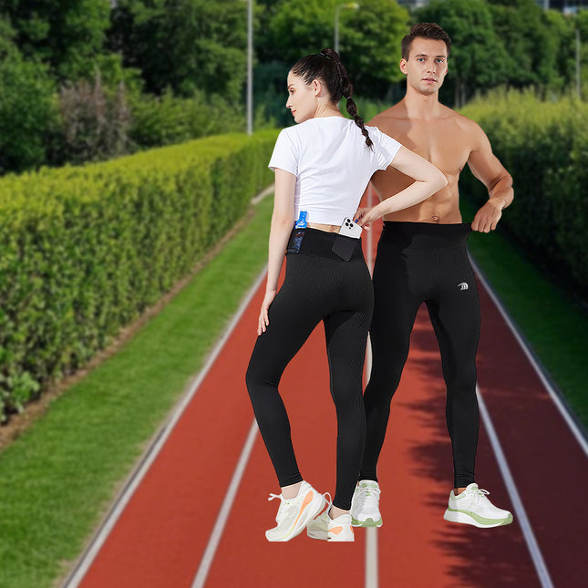 unisex high elastic tight sports pants