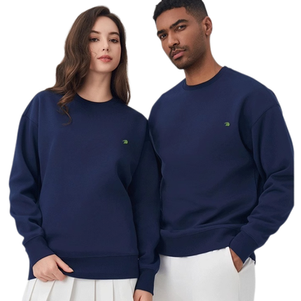 Unisex Navy Crewneck Pullover Sweatshirts