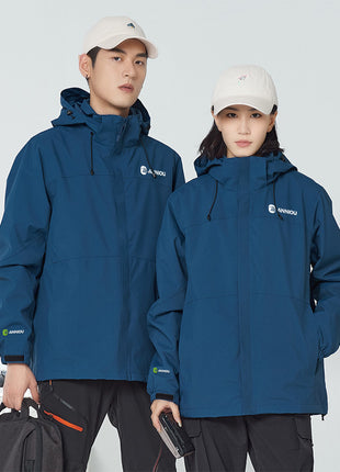 Custom Outdoor 3-in-1  Windproof Fleece Jackets