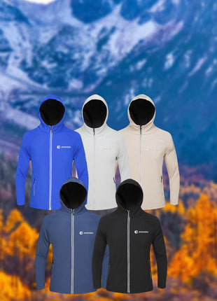 Various colors outdoor hoodies shell jacket