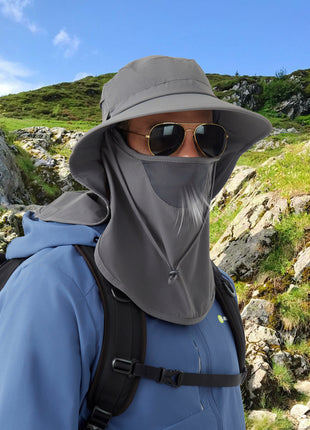 Wide Brim Quick Drying Sunscreen Hat