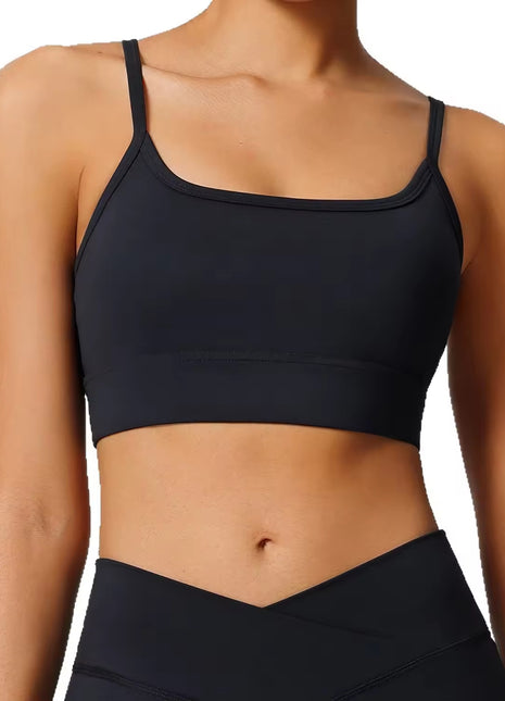 Women Adjustable Straps Sports Bra
