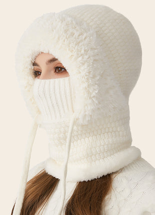 Women One-Piece Knit Balaclavas