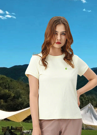 Women's Breathable Short Sleeved T-Shirt Women