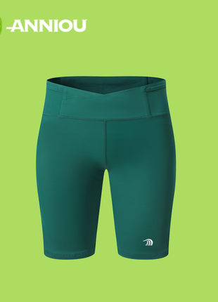 Women's Dark Green High-elastic Compression Tights
