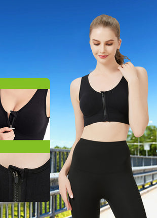 Women's Front-zip Seamless Bras