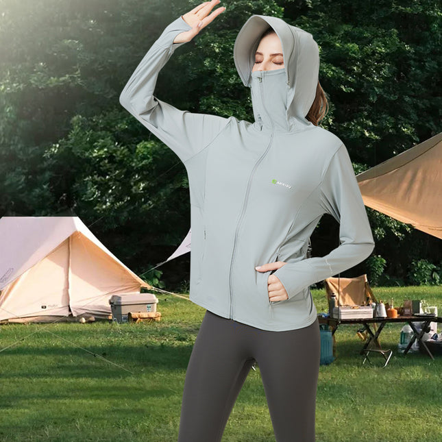 Women's Hooded Sun Protection Jacket