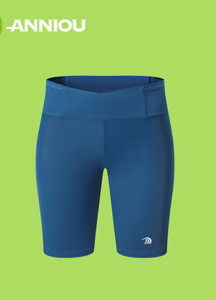 Women's Navy High-elastic Compression Tights