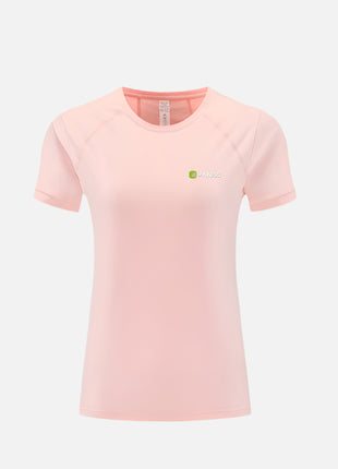 Women's Pink Antibacterial Quick-drying T-shirt