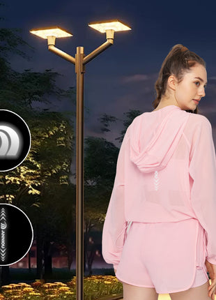 Women's Quick Dry Mesh Yoga Hoodies with Reflective Logo