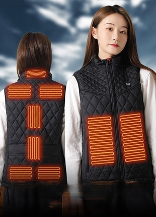 Women's USB Rechargeable Heated Waistcoat