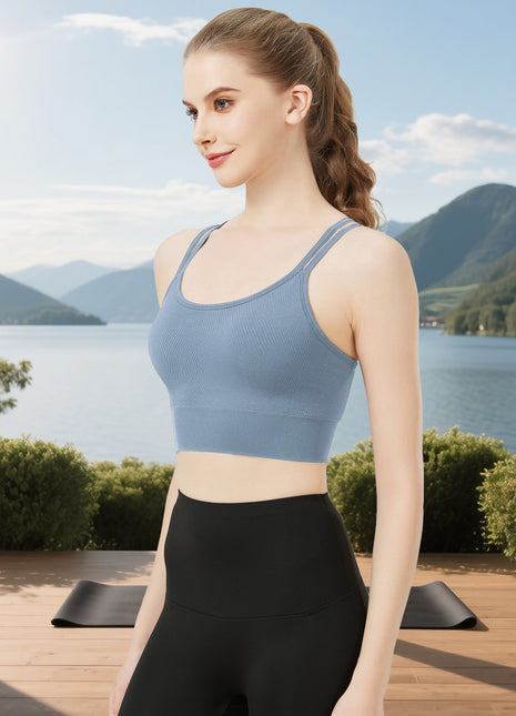 Women's U Neck Shockproof Sports Yoga Bra