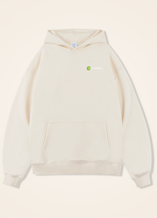 Women’s Apricot 450GSM Heavyweight Fleece-lined Hooded Sweatshirt