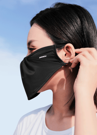 adjustable earloop sun protection face cover