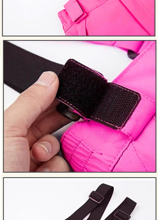 adjustable shoulder straps for easy on and off