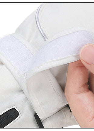 adjustable wrist strap gloves