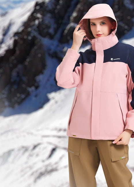 ANNIOU 3 - in - 1 Women's Custom Outdoor Jacket - Sidiou Group