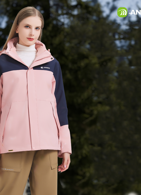 anniou 3-in-1 women's custom outdoor jacket
